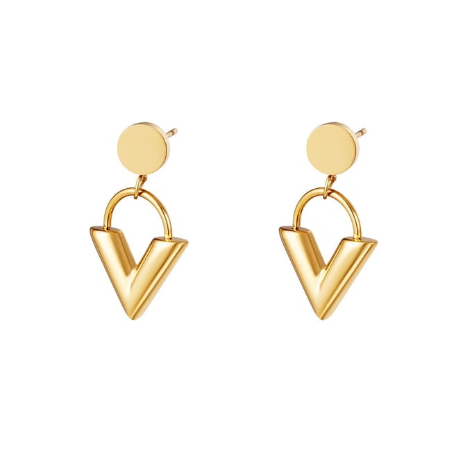 Venus - Oorbellen - Goud