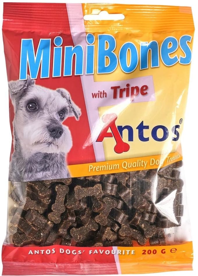 Antos Mini Bones Pens - hondensnoepjes - 200 gram