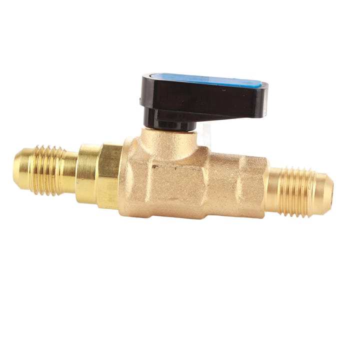 1 4SAE Airconditioning Koelkast Gereedschap Koelmiddel Regelklep Fitting Adapter Kogelkraan