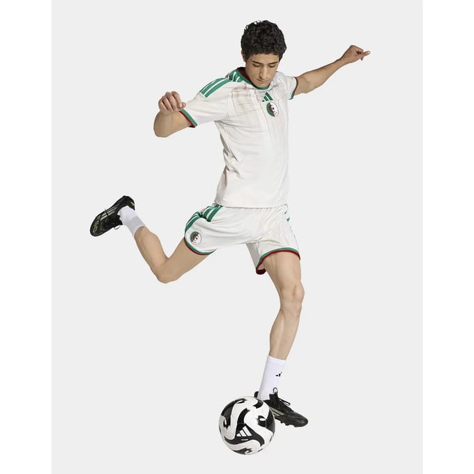 Adidas Algeria Korte Broeken Heren - Wit - Maat M - Poly Mesh