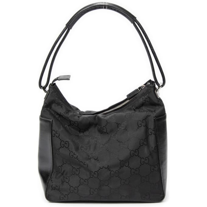 Zip Shoulder Hobo  Schoudertas
