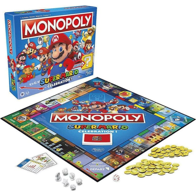 Monopoly Bordspellen Hasbro France Super Mario Celebration
