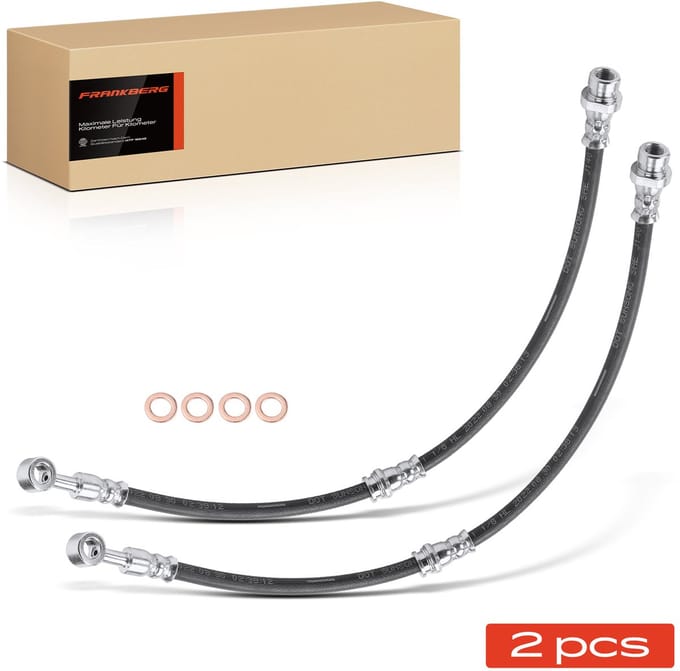 Frankberg 2x remslang achter voor Hyundai Coupe Elantra 1.6L-2.0L