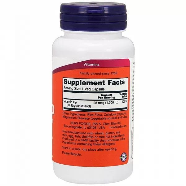 Vitamin D 1000IU Vegetarian - 120 v-caps
