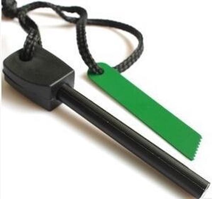 Vuurstarter / Vonkenmaker Survival - Firestarter Magnesium Stick / Staaf  - 2 stuks