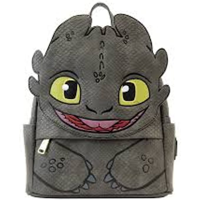 Loungefly Dreamworks How To Train Your Dragon Toothless Cosplay Mini Backpack