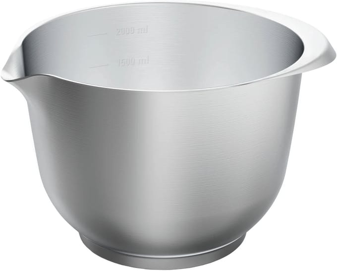 Birkmann Beslagkom / Mengkom Premium Baking - RVS - 2 Liter / 18 x 13 cm