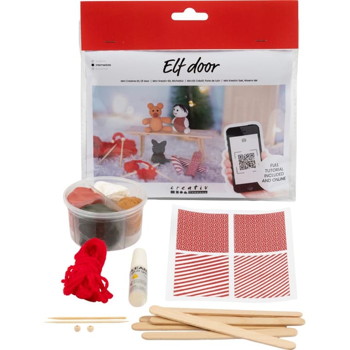 Mini knutselset Secret Santa deur "Kerstcadeautjes"
