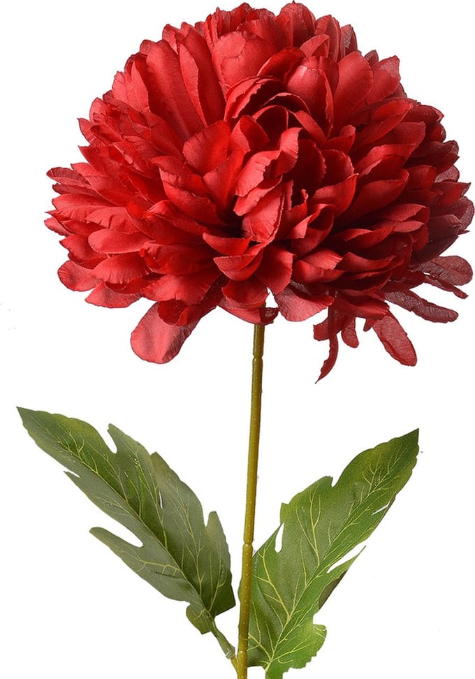 Clayre & Eef Kunstbloem 80 cm Rood Kunststof