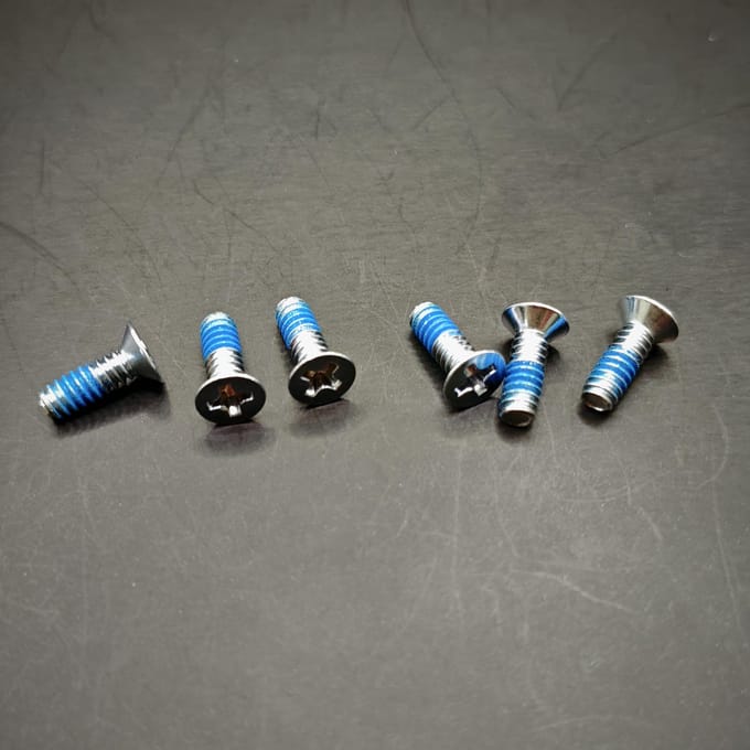 6x Vis d'assemblage de charnière Remplacer Prewave Pour Andis Ceramic Advanced Tondeuse à lame détachable (Modèle 21490)