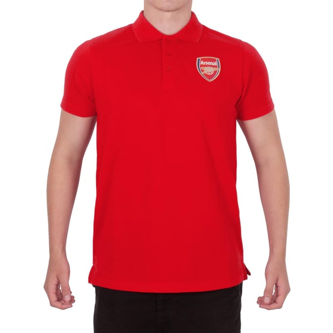Arsenal FC Mens Polo Shirt L rouge