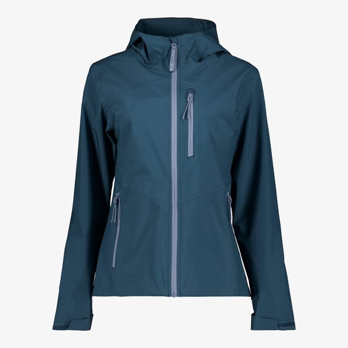 Kjelvik waterdichte dames jas blauw - Maat M