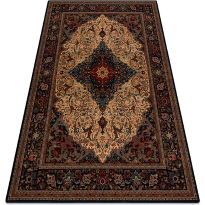 Kleden Rugsx tapijt SUPERIOR PIENA rosette kamel 200x300 cm