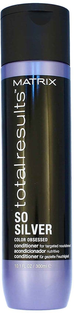 Matrix So Silver Conditioner – Herstelt en verzorgt blond, wit en grijs haar – 300 ml