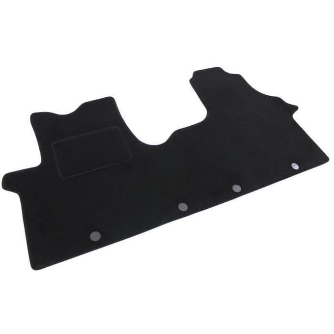 Tapis de sol - BMW - E36 Cabrio - Velours noir - 4 pièces - Antidérapant et imperméable
