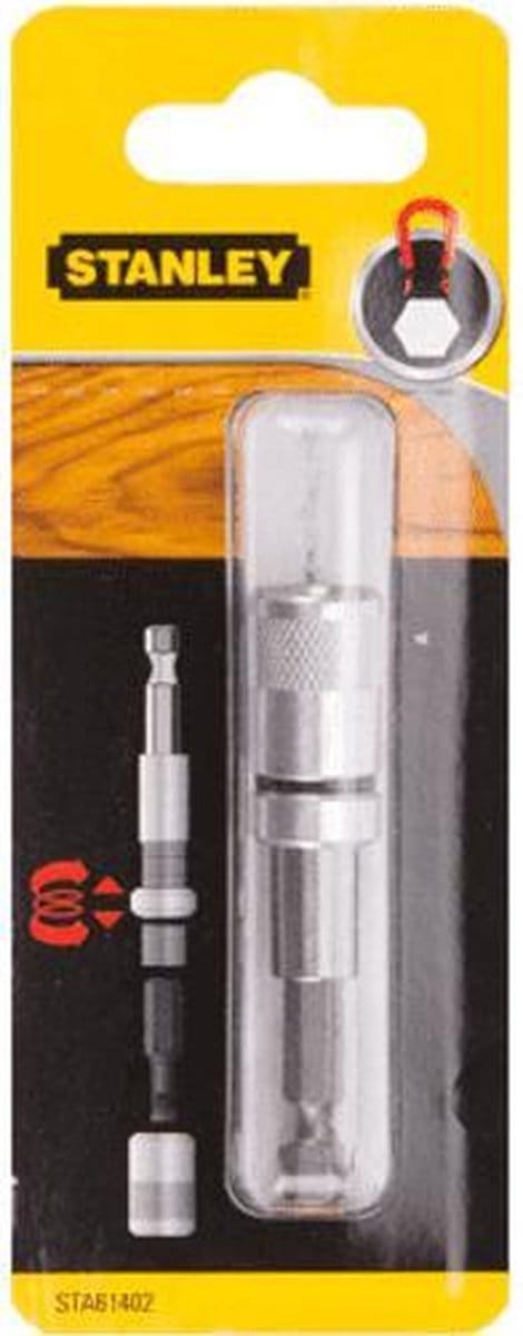 Stanley Bithouder - Sta61402-xj - Magnetisch 1/4" Zeskant Met Diepte-instelling - 68mm