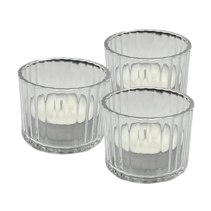 Theelichthouder 6 cm set van 3