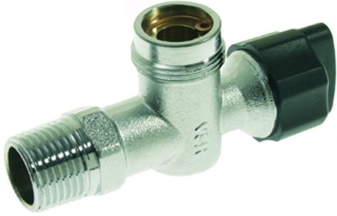 VSH gasaansluitkraan 1/2" x M24 haaks