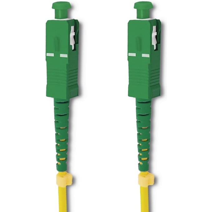 Vezeloptische patchkabel SC/APC-SC/APC |   Singlemode |   9/125 |   G652D |   Simplex |   2m