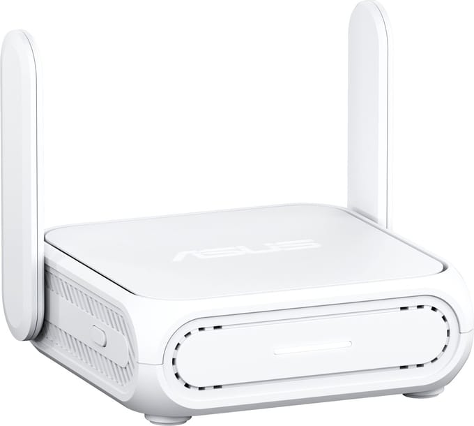 ASUS RT-BE58 Go - Draadloze Router - WiFi 7 - Dual-Band - 2.5 Gbps - 3600 Mbps