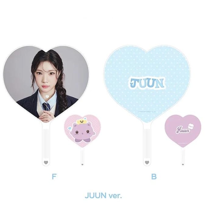 Hearts2Hearts - [FANMEETING 'HEARTS 2 HOUSE' Merchandise] HEARTS IMAGE PICKET SET Juun white