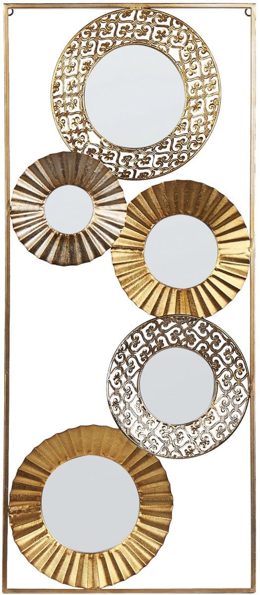 MAICOBA - Wanddecoratie - Goud - IJzer