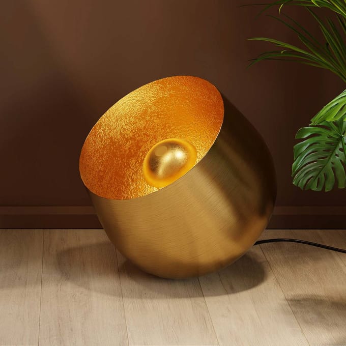 Tafellamp Apollon Smooth 50cm goud Kare Design