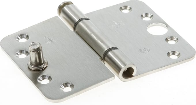 BSW Scharnier V RD 818 STD - RVS - 89 x 127 x 3 mm - met veiligheidspen