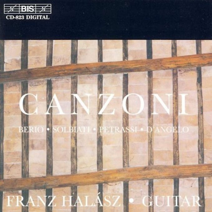 Franz Halász - Canzoni/Nunc/ Suoni Notturni (CD)