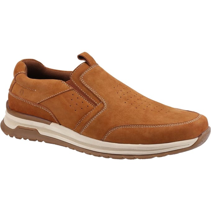 Hush Puppies Cole Leren Heren Tan Loafers