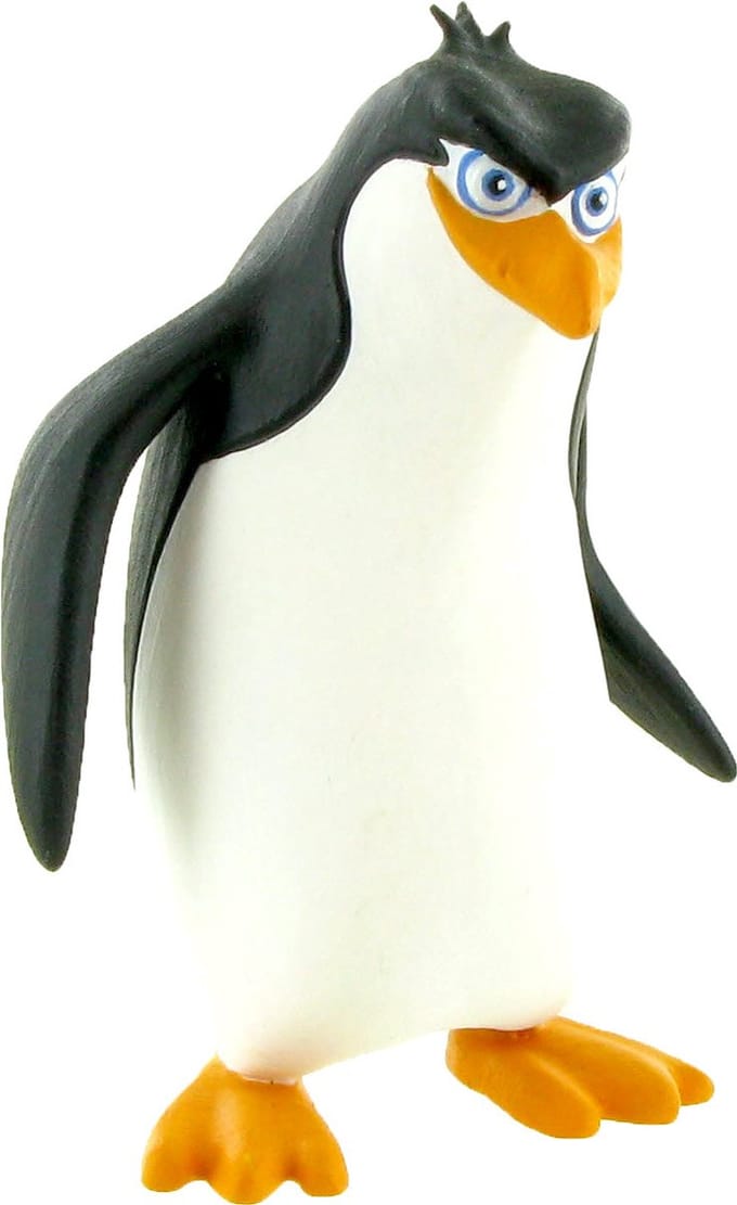 Madagascar - Rico - Speelfiguurtje - Pinguin - 8cm