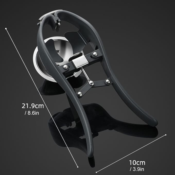 Roestvrijstalen Eieropener Eierscheider Tool Handmatige Eieropener Scheider Keukengereedschap Accessoires black