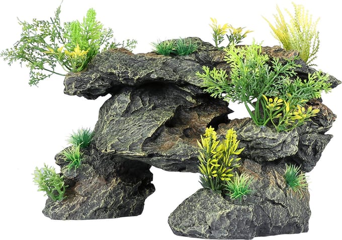 Aqua Della - Aquariumdecoratie - Vissen - Go Through 31,5x21,5x20cm - 1st