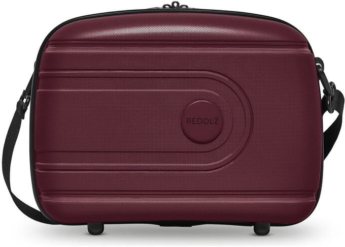 Redolz Essentials 11 Beautycase 34 cm - 14 L - Ritssluiting - burgundy