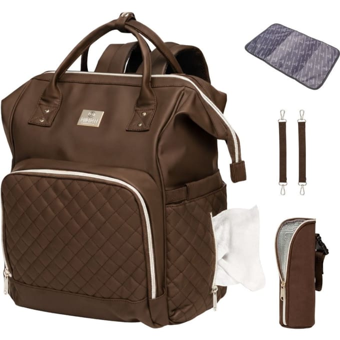 MIMMTI® 2.0 Leren Luiertas