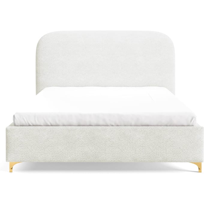 Bedframe Lisar bouclé met opbergruimte 200 x 200 cm | NADUVI Collection