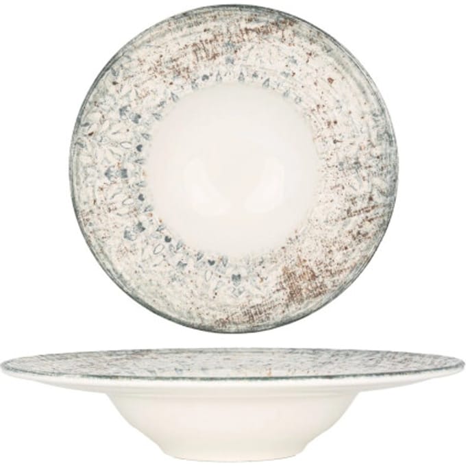 Rinart Pastabord - Fade - Porselein - 28 cm (400cc) - set van 2
