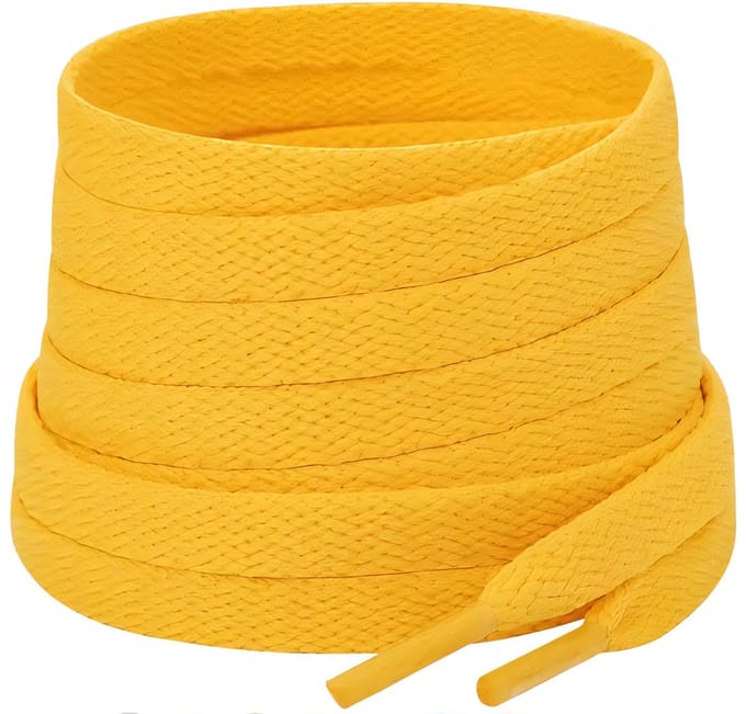 The Kicks Don Veters Plat 140CM - Goud geel - 8mm
