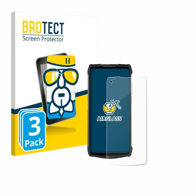 Screenprotector 3 Stuks voor Ulefone Power Armor 13 Beschermglas transparant