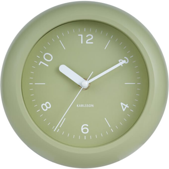 Karlsson wandklok slope tea green- Ø20cm