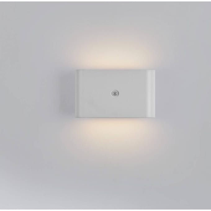 JUST LIGHT. GmbH JUST LIGHT. LED wandlamp op accu Ziddy, wit, sensor 3.000 K