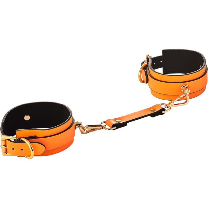 RADIANT ANKLE CUFF GLOW IN THE DARK ORANGE