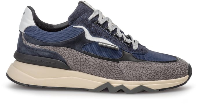 Floris van Bommel SFM-10234 Sneaker De Zager 10.01 Dark Blue G1/2