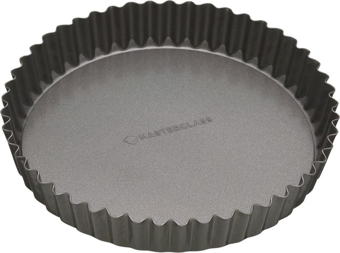 Masterclass Taartvorm / Quichevorm Met Losse Bodem - Geribbelde Randen En Antiaanbaklaag 20 cm (8 ")