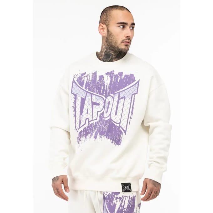 Tapout-sweatshirt Cf Crew-sweatshirt met ronde hals, oversized