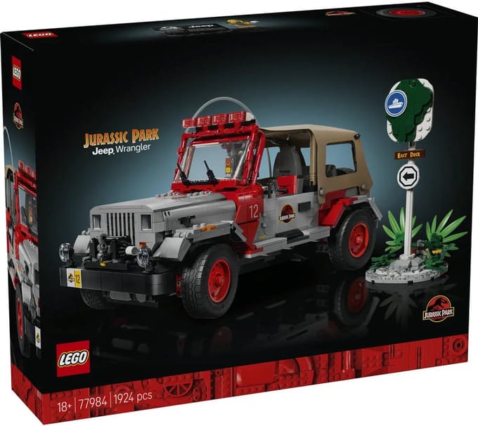 LEGO Jurassic World 77984 - Jurassic Park Jeep® Wrangler