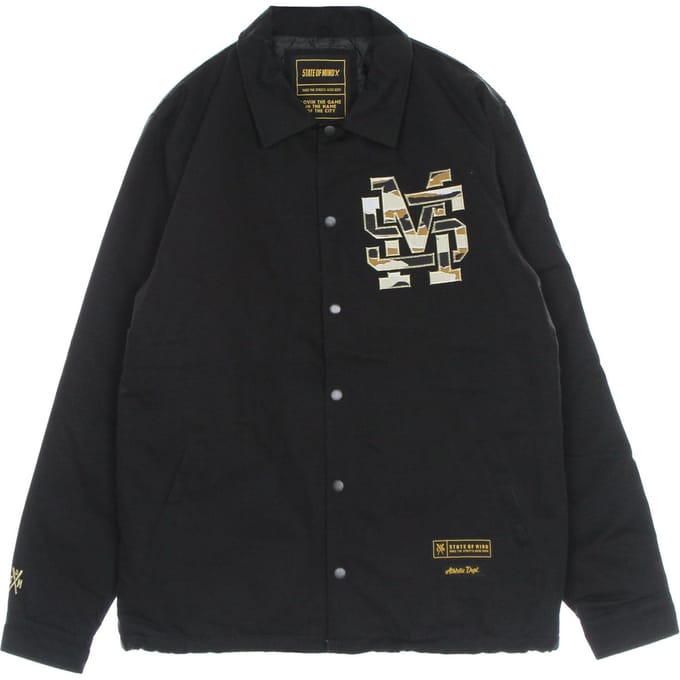 Coach Jacket Monogramjack voor heren, zwart