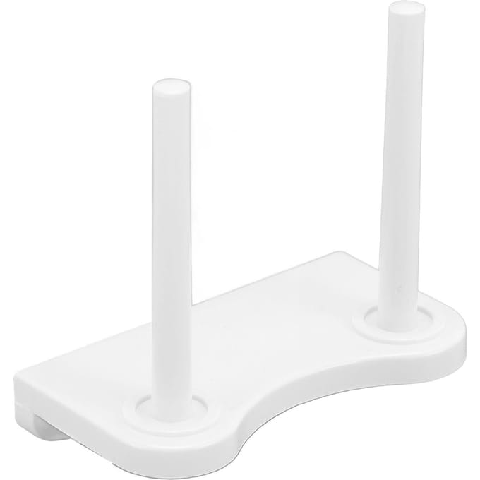 Dubbele Kolom Spoelhouder Plastic Draadopwindstandaard voor FEIYUE 811 Huishoudnaaimachine white