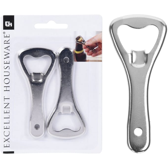 Excellent Houseware - Flessenopener - 2 stuks