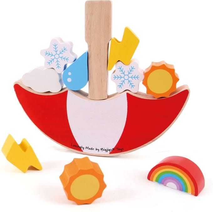 Bigjigs Wooden Balance Game Weather